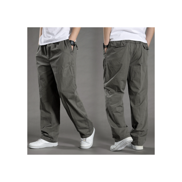 Alobee calças cargo masculinas verão primavera algodão trabalho wear novo em tamanho grande casual escalada corredores moletom hombre