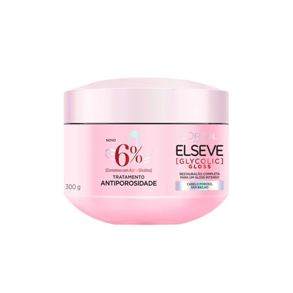 Creme de Tratamento L'Oréal Paris Elseve Glycolic Gloss 300g