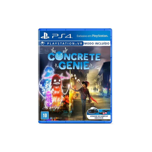 Concrete Genie Ps4 Br Midia Fisica