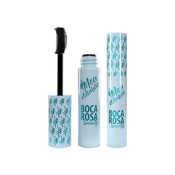Rímel Boca Rosa Meu Volumão Máscara de Cílios 6g cor Preto Resistente á Água