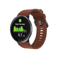 Polar Ignite 3 Titanium Marrom - Relógio de Condicionamento e bem-estar com GPS, Análise do Sono, Tela AMOLED, Monitor de Atividade 24h, FC, Exercícios Personalizados, Orientação por voz em tempo real