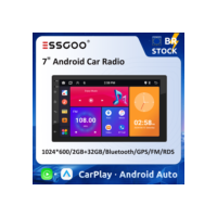 Essgoo 7 "carplay rádio do carro android auto carro estéreo multimídia player universal 2gb wifi gps autoradio carro sistema inteligente