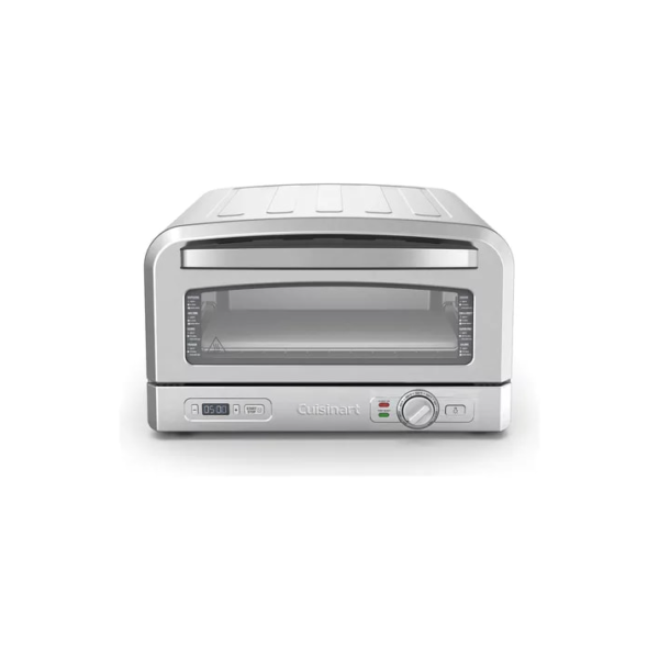 Forno De Pizza Elétrico Oven Cuisinart Cpz-1200brb - 220v Cor Prateado