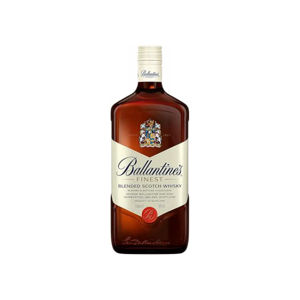 Ballantine's Whisky Finest Blended Escocês - 1 Litro