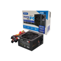 Fonte ATX Knup KP-522 500W Real para PC - Bivolt Automático