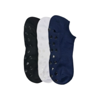 Kit 3 Pares Meias Antiderrapante Feminina Yoga Pilates Hidroginástica Sortida (BR, Numérico, 39, 44, Regular, Regular, Sortido)