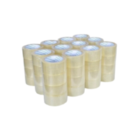10 fitas adesivas de 100 Metros 48x100 Transparente