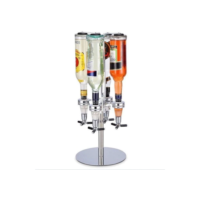 Dispenser Porta Bebidas Giratório Lorben Dosador Automático 4 Garrafas
