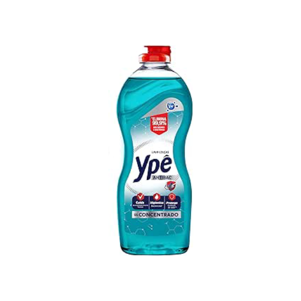 Ypê Detergente Concentrado Antibac 416g
