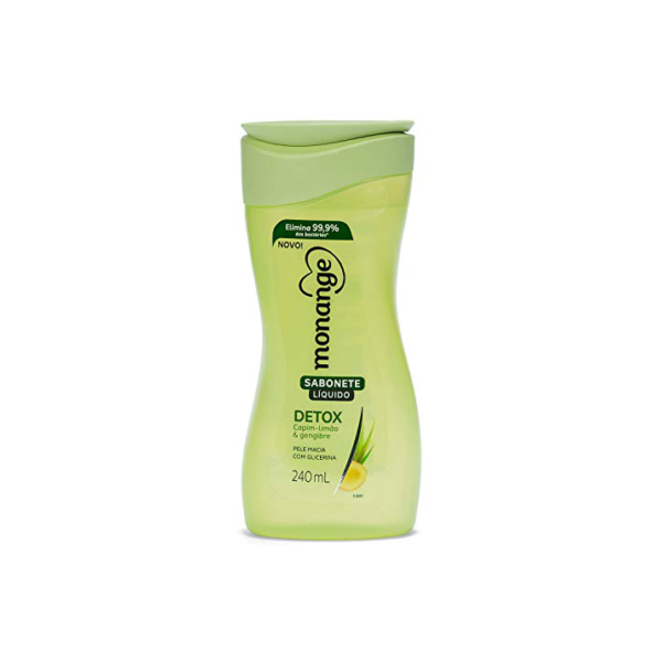 Monange Sabonete Líquido Detox 240Ml