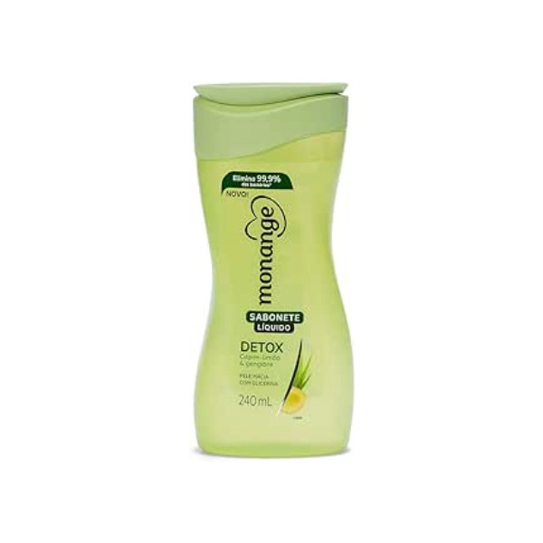 Monange Sabonete Líquido Detox 240Ml