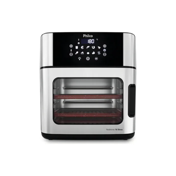 Fritadeira Air Fryer Philco PAF16A 4 Em 1 Painel Digital 16l