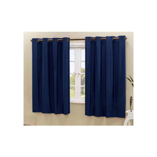 Cortina Blackout Corta Luz Blackout 2,20m X 1,30m Decoração Sala e Quarto Blecaute Várias Cores