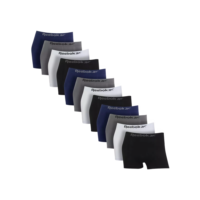 Kit 12 Cuecas Boxer Box Masculinas Adulto Clássica Original Microfibra Sem Costura Sortidas Confortável Reebok