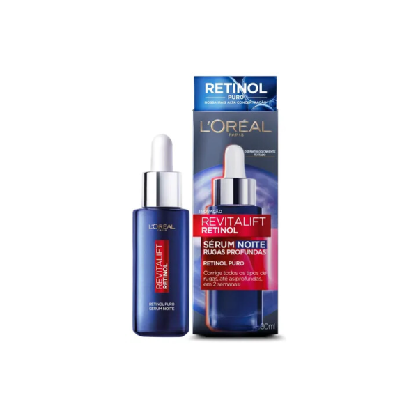 Sérum Retinol Noturno Antirrugas L'Oréal Paris Revitalift 30ml