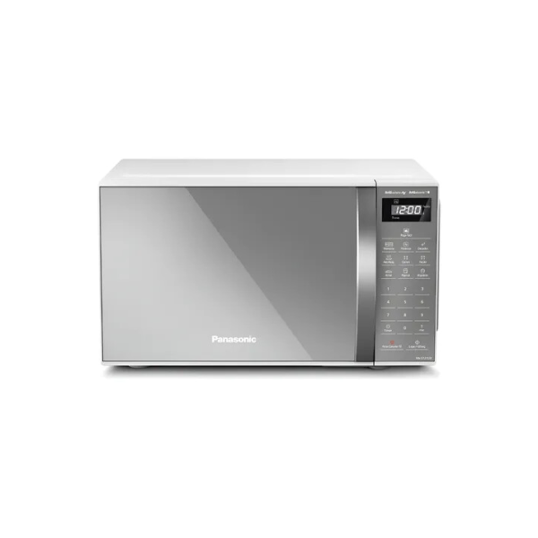 Microondas Panasonic Nn-st27lwru 21L Branco Espelhado Tecnologia Pega Fácil