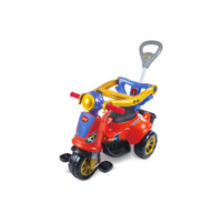 Triciclo Infantil Passeio E Pedal Motoca Avespa Spider Maral