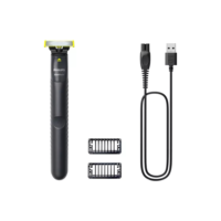 Aparador de Pelos Philips OneBlade QP1424/10 na Cor Cinza chumbo - Bivolt