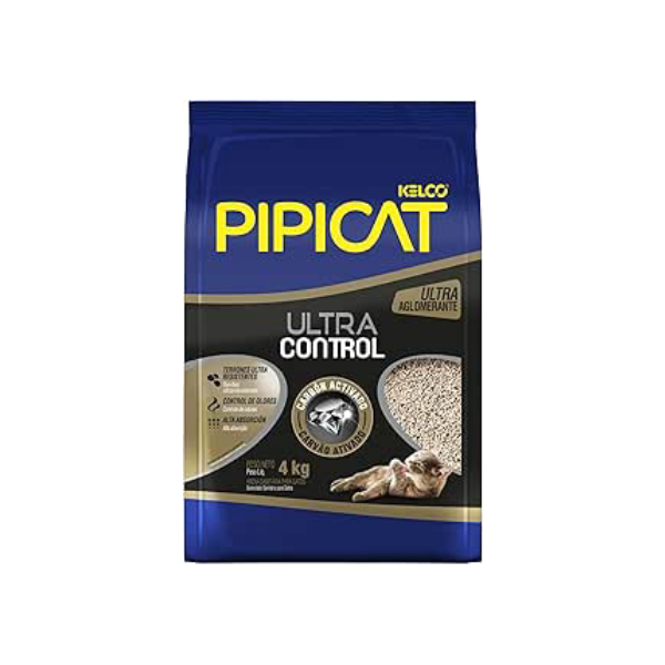 Pipicat Areia Higiênica Ultra Control 4 kg