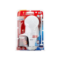 Ducha Top Jet Turbo Multitemperaturas 220V 7500W, Lorenzetti, 7541515, Branco, Pequeno