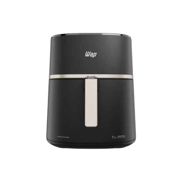 Fritadeira Elétrica Fw009624 Air Fryer 7,1l Digital Wap Preto