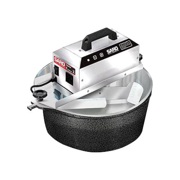 SARO Panela Mexedora de Doces Automática Elétrica 10 Litros PA10 Bivolt (Preto)