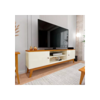 Rack Para Tv Até 75 Polegadas 2 Portas Itália 180cm