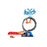 Hot Wheels City Pista de Brinquedo Ataque do Morcego para crianças a partir de 4 anos
