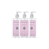 Kit Álcool Em Gel Higienizante Giovanna Baby Classic Rosa 500ml (3 unidades)