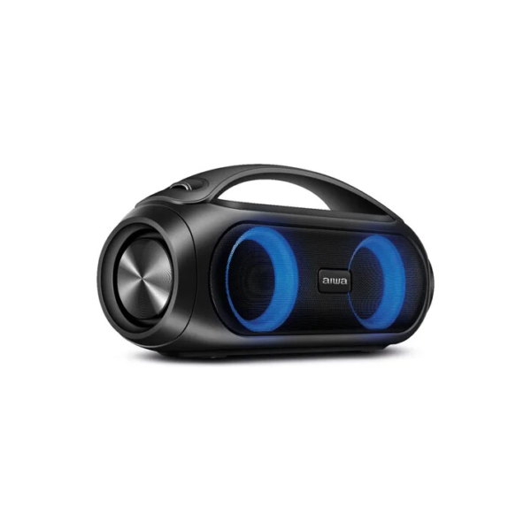Caixa De Som Boombox Aws-bbs-02-a Bluetooth Aiwa Preto