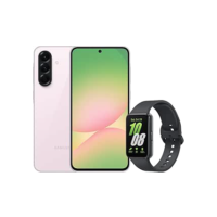 Samsung A56 5G (256GB) - Rosa + Galaxy Fit3 - Grafite