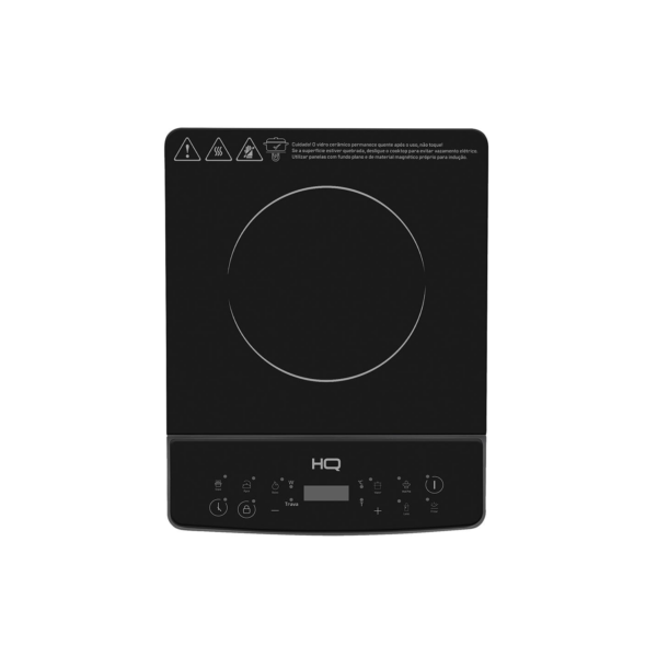 Cooktop de Indução HQ 1 Boca Portátil 2000W Preto HQ-IDS2001 220V

