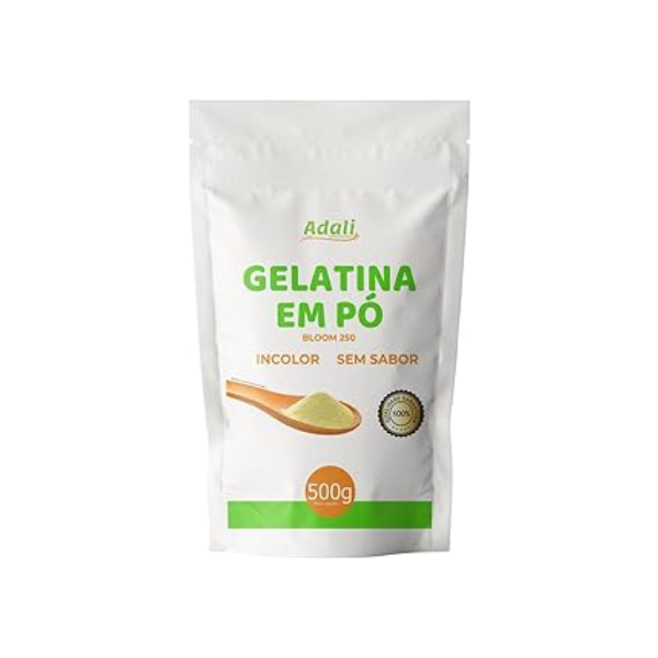 Gelatina em pó Adali 500g - Sem sabor