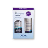 Alva Kit Desodorante Natural - 120g/120ml