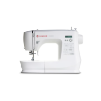 Máquina de Costura Eletrônica SINGER C5605 127V | 80 Pontos com 180 Aplicações | LCD, Passador de Linha, Caseado Automático, Braço Livre | Portátil | Ideal para Uso Doméstico