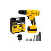 Parafusadeira Furadeira A Bateria 12V Bivolt PFV 120 Vonder