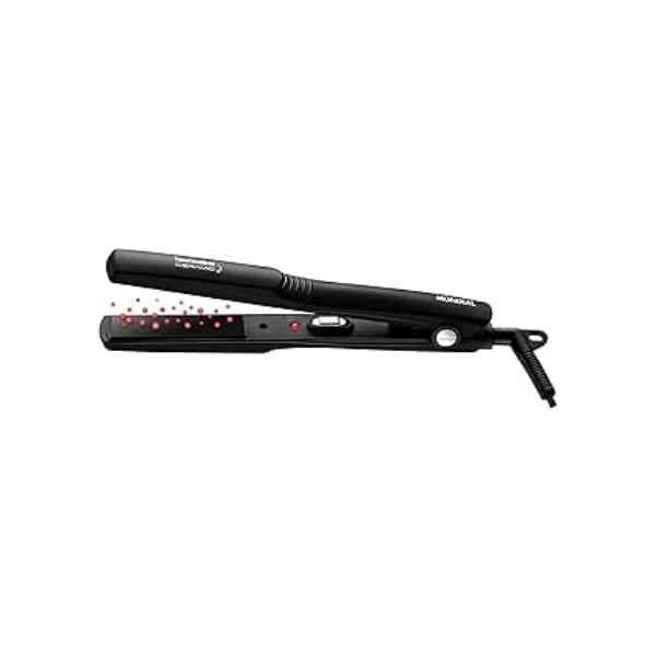 Prancha Alisadora Tourmaline Ceramic, Mondial, Preto, 30W, Bivolt - P-15