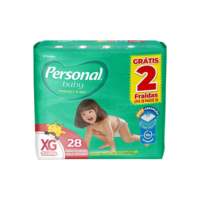 Fralda Personal Baby Protect e Sec XG Mega 9x28pads Leve 28 pague 26 Unidades