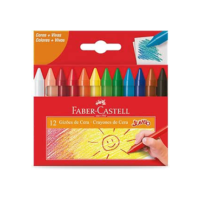 Gizão de Cera Faber-Castell - 12 Cores