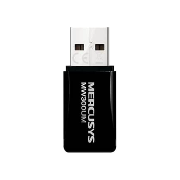 Adaptador USB Mercusys MW300UM Wireless Mini 300 Mbps (Ver. 3.0)