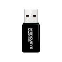 Adaptador USB Mercusys MW300UM Wireless Mini 300 Mbps (Ver. 3.0)