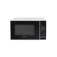 Micro-ondas Midea 700w 20 Litros Branco com Porta Preta