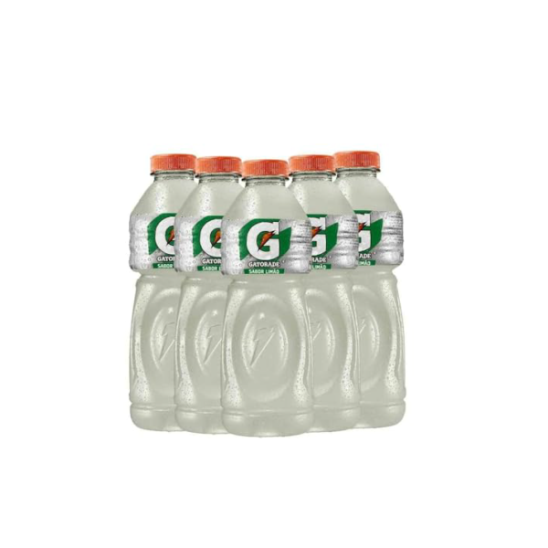 Isotônico Gatorade Limão Garrafa 500ML, Pack C/6
