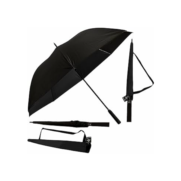 Guarda Chuva Automático Grande | Reforçado, Hiper Repelente à Água, Fibra de Vidro UltraFlex | Tecido Resistente, Proteção UV 100%, Resistente ao Vento | Perfeito para Chuva e Sol