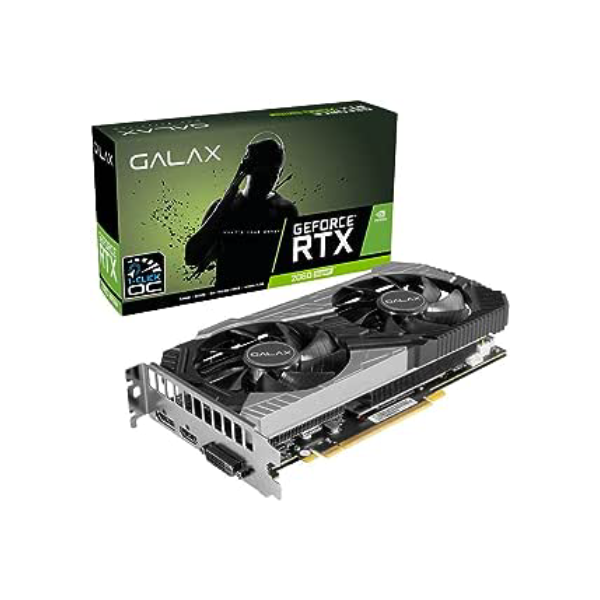 Placa de Vídeo NVIDIA GeForce RTX 2060 Super 8GB GDDR6 PCI-E 3 26ISL6HP68LD Galax