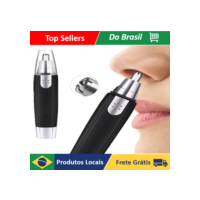 Aparador Removedor de Pelos Elétrico/Portátil para Nariz/Orelha/Rosto / Depilador Facial - Neverdie Store
