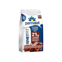 Parmalat Whey Protein Em Pó Chocolate Whey Fit 450G