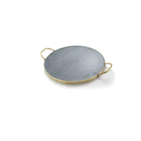 Electrolux 41042375 assadeira para pizza 37cm pedra sabão e cobre cor cinza e dourado