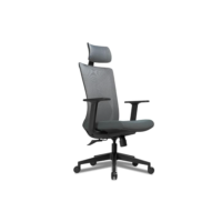 Cadeira de Escritório Zinnia Zurich | Design ergonômico e malha respirável | Preto | ZNO-ZRC-BK