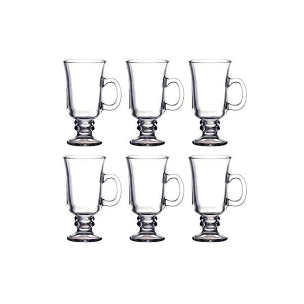 Jogo de 6 Xícaras Irish Coffee em Vidro Dynasty 120ml - Full Fit